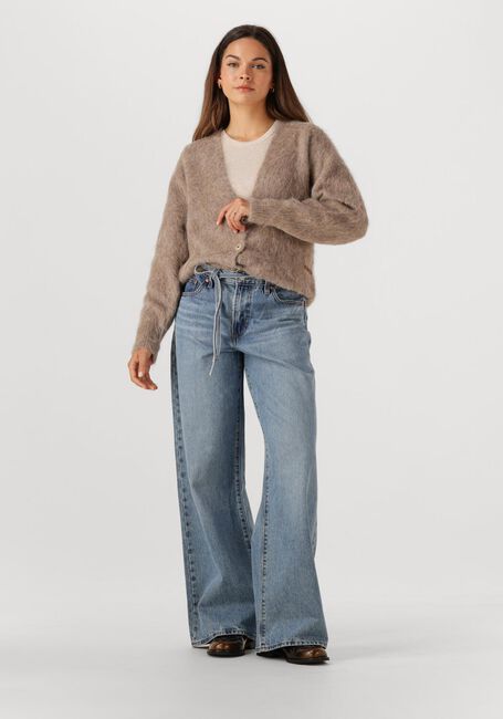 Braune MOSCOW Strickjacke 38-10 FLEUR - large