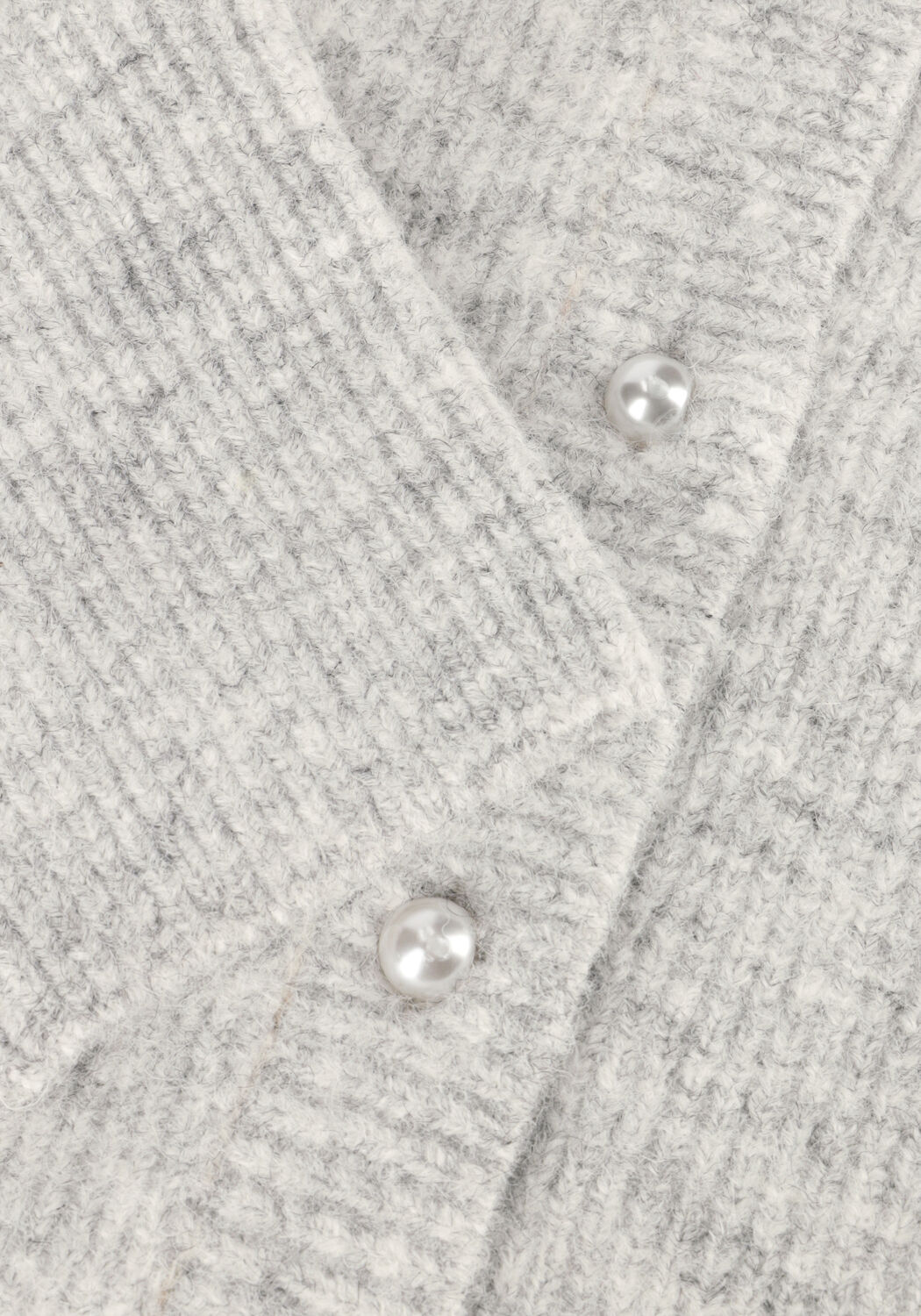 Hellgrau NEO NOIR Strickjacke NUNA KNIT CARDIGAN - large