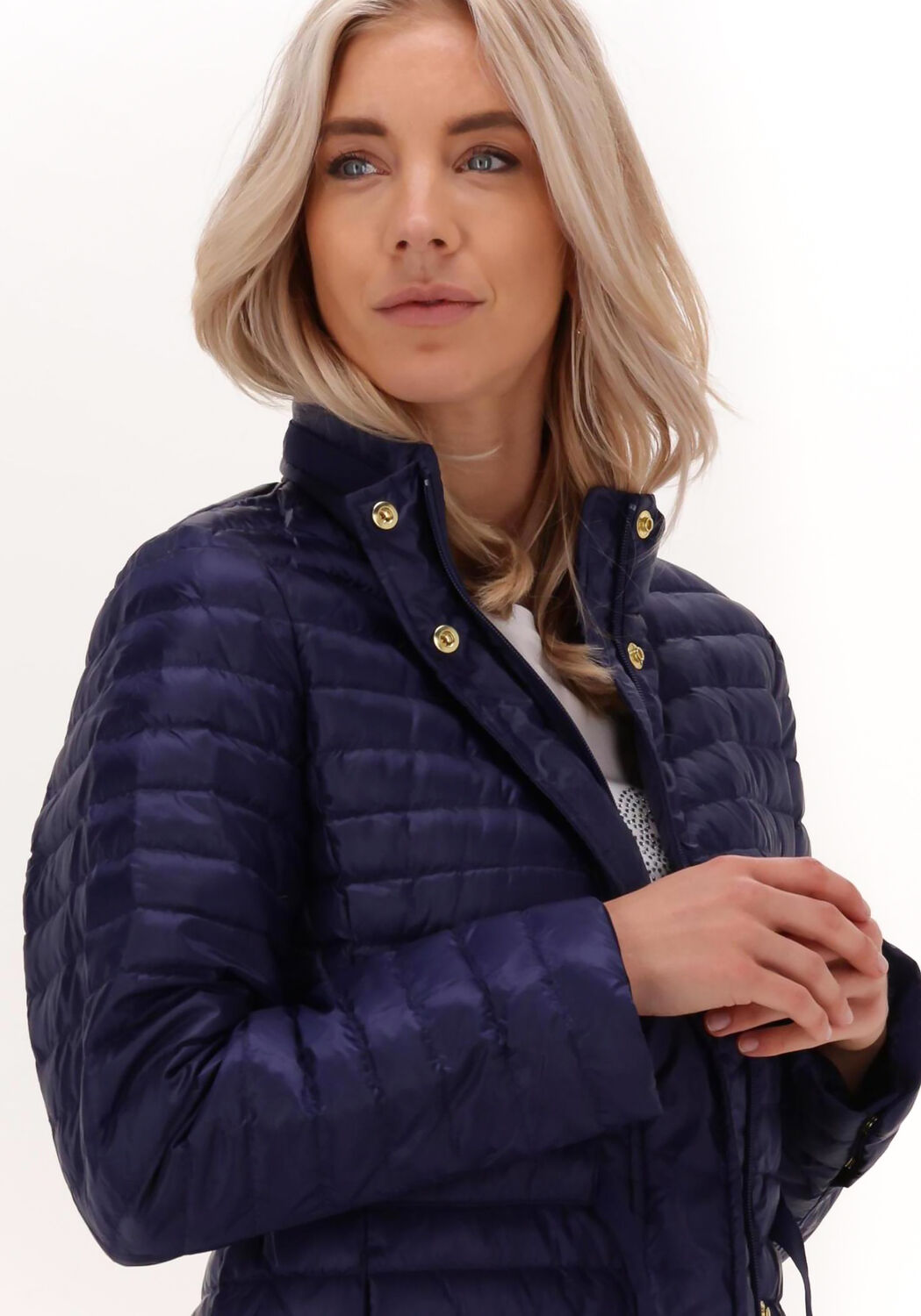 Dunkelblau MICHAEL KORS Wattierte Jack BELTED PCKBL PUFFR - large