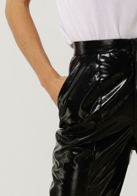 Schwarze ALIX THE LABEL Hose LACQUER PANTS - large