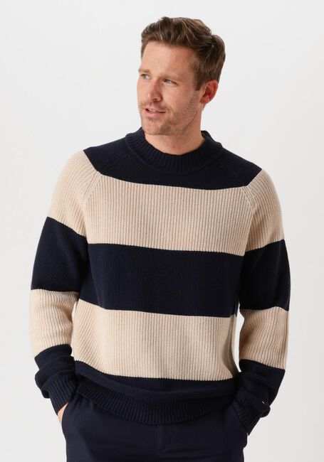 Beige TOMMY HILFIGER Pullover DC PREP RUGBY CNECK - large