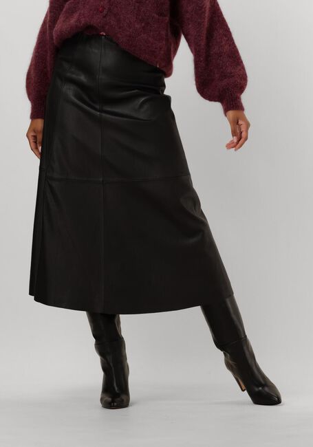 Schwarze GOOSECRAFT Midirock GC MERRITH SKIRT - large