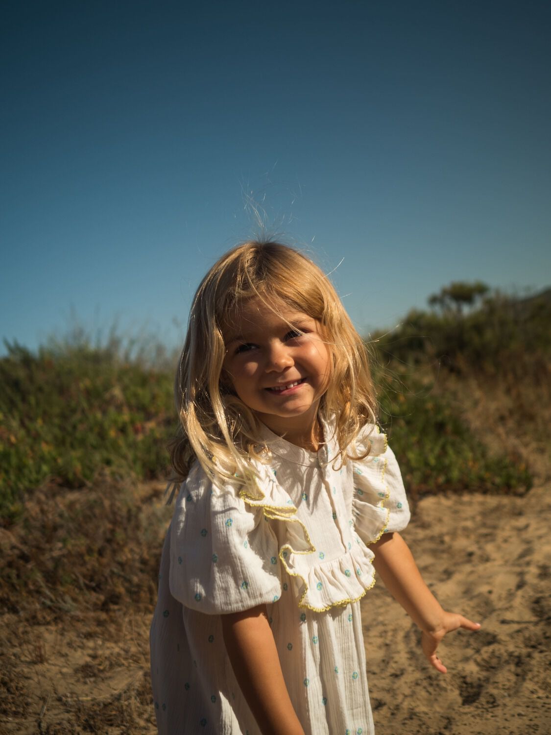 Hell-Pink MARMAR COPENHAGEN Maxikleid DAGNY - large