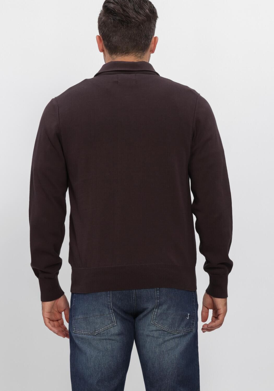 Braune BUTCHER OF BLUE Polo-Shirt CLIFDEN CO POLO - large
