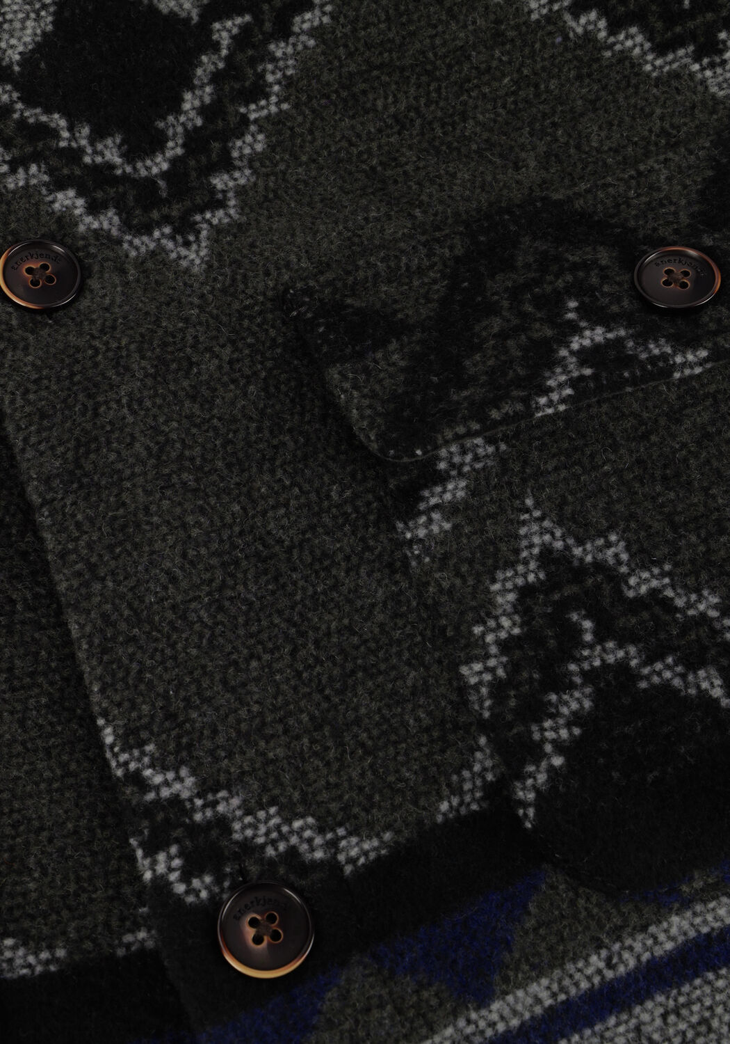 Dunkelgrau ANERKJENDT Overshirt AKOSCAR CHECK OVERSHIRT - large