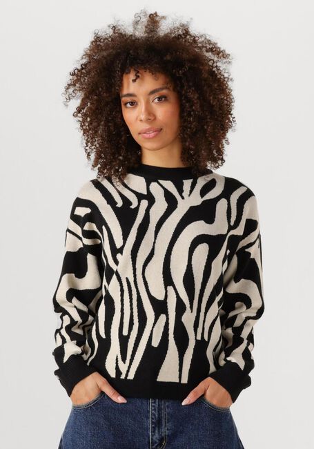 Mehrfarbige/Bunte OBJECT Pullover OBJREY LO L/S KNIT PULLOVER - large