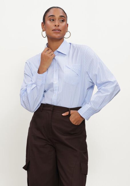 Hellblau COPENHAGEN MUSE Blusen CMSHIRTY-SHIRT - large