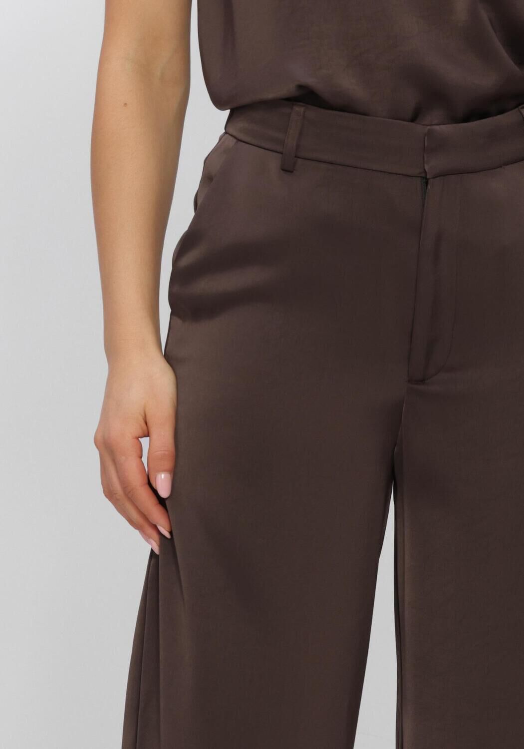 Braune OMODA ATELIER Weite Hose OM-DIVINE X BO - large