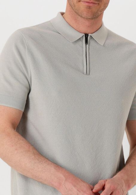 Hellgrau SAINT STEVE Polo-Shirt SONNY - large