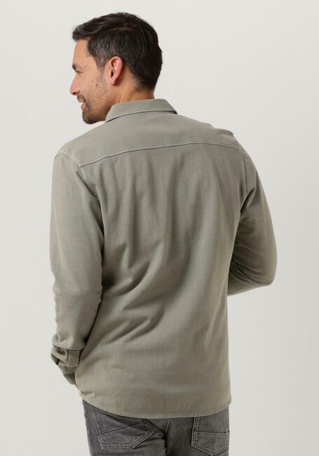 Grüne BUTCHER OF BLUE Overshirt ROBBINS CLEAN PIQUE SHIRT - large