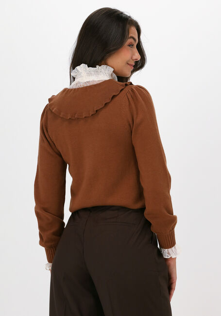 Braune MINUS Strickjacke ELISA KNIT CARDIGAN - large
