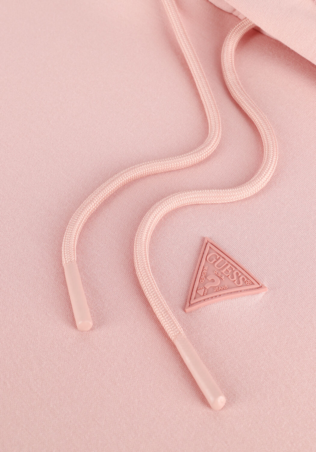 Hell-Pink GUESS Pullover BRENDA HOOD - large