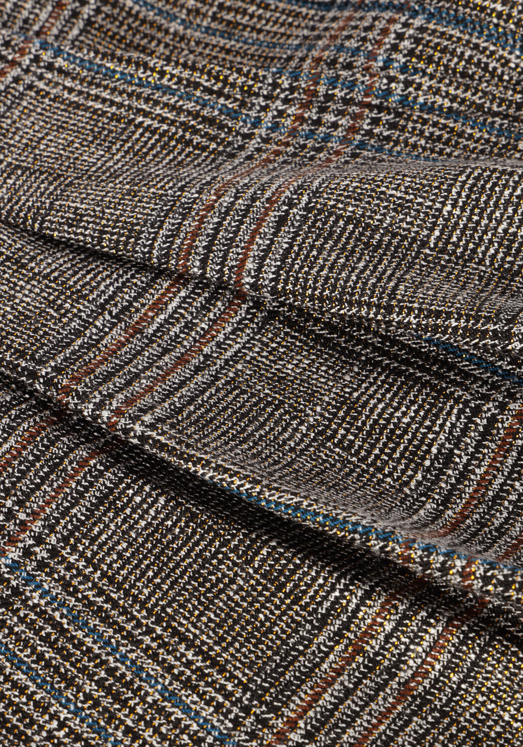 Schwarze AAIKO Hose FREDERIQUE TWEED VIS 540 - large