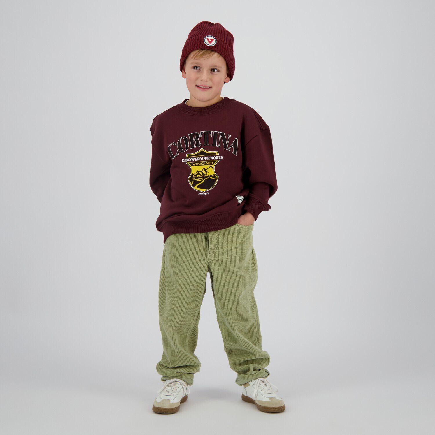 Bordeaux VINGINO Pullover NURI - large