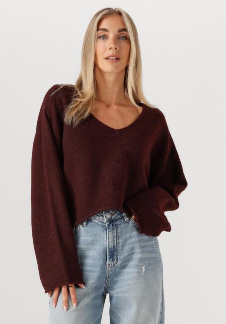 Bordeaux CIRCLE OF TRUST Pullover LIV KNIT - large