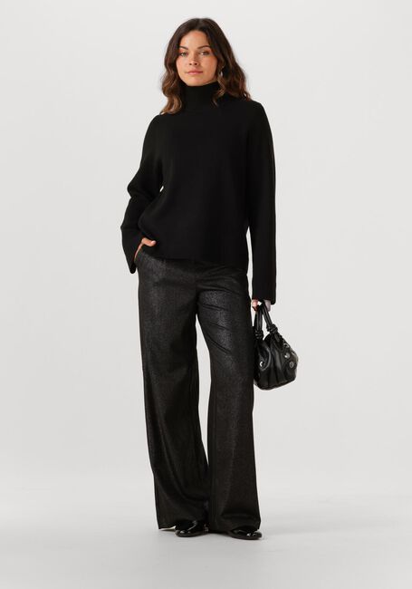 Schwarze OBJECT Weite Hose OBJLISA WIDE PANT - large