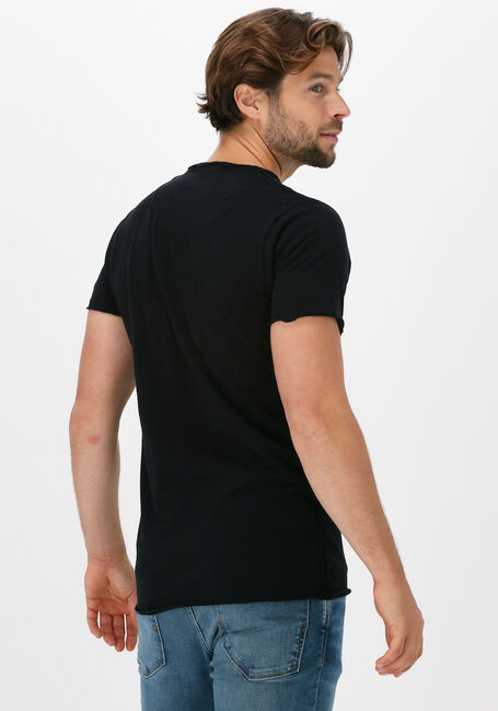 Schwarze DSTREZZED T-shirt MC. QUEEN BASIC TEE ORGANIC SLUB JERSEY - large