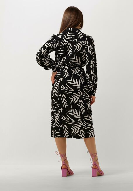 Schwarze OBJECT Midikleid OBJEMIRA TILDA L/S DRESS - large