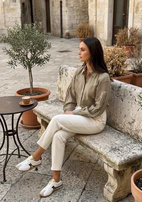Beige COPENHAGEN MUSE Blusen CMMOLLY-SHIRT 1 - large