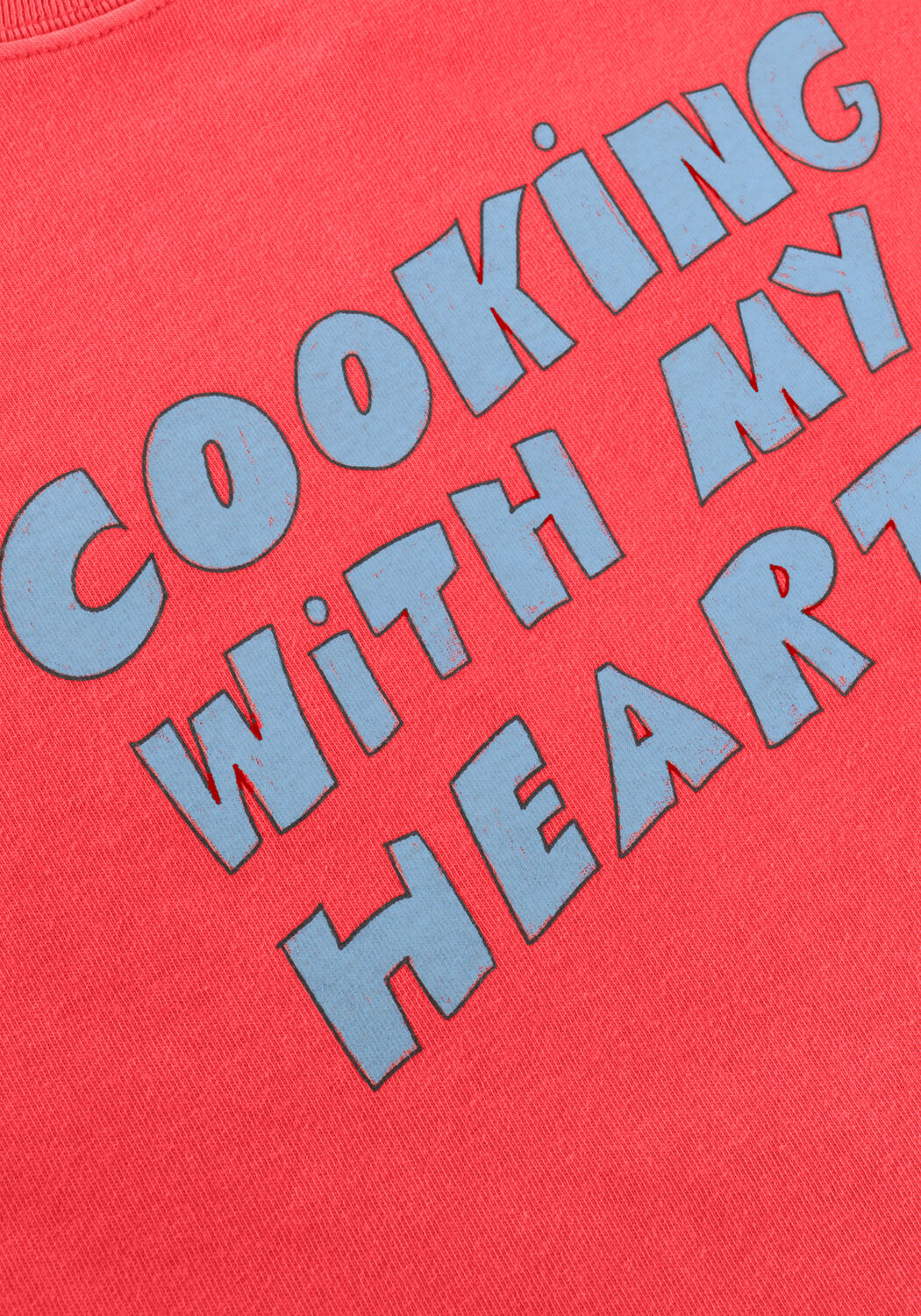 Orangene Jelly Mallow T-shirt COOKING HEART PIGMENT - large