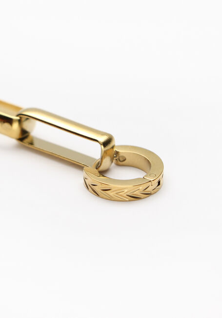 Goldfarbig NOTRE-V Ohrringe OORBELLEN CHAIN - large