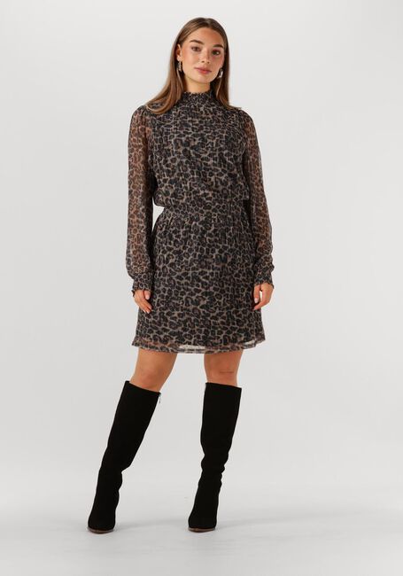 Mehrfarbige/Bunte AAIKO Minikleid GABRY ANIMAL PES 554 - large