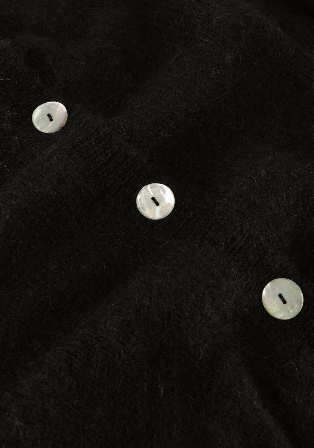 Schwarze BY-BAR Strickjacke RILEY ECO CARDIGAN - large