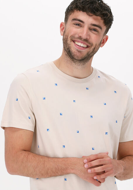 Beige KULTIVATE T-shirt TS BLUE STUFF - large