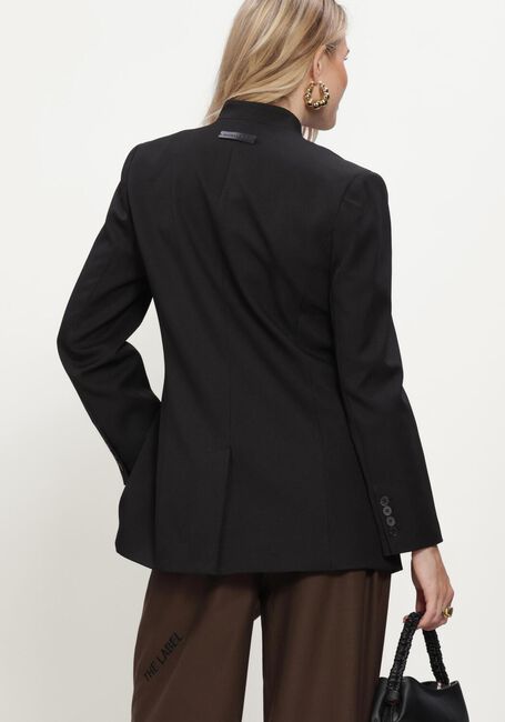 Schwarze HAUTE L'AMITI&Eacute; Blazer PREMIERE OVERLAP BLAZER - large