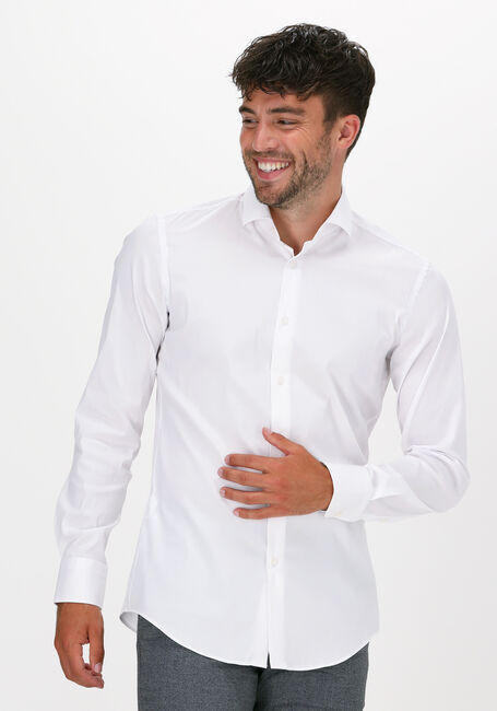 Weiße BOSS BLACK Klassisches Oberhemd P-HANK-SPREAD-214 10151300 01 - large