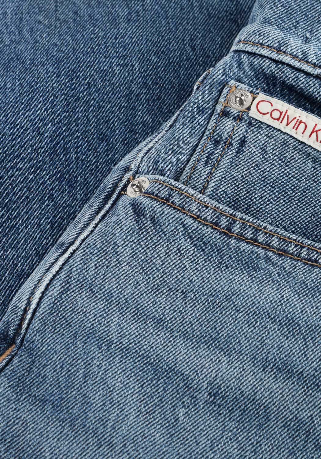 Blaue CALVIN KLEIN Mom jeans NEW MOM JEAN D841G - large