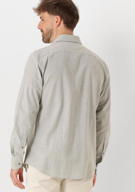 Graue PROFUOMO Klassisches Oberhemd SHIRT X-CUTAWAY SC SF COTTON LINEN - large