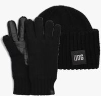 Schwarze UGG Handschuhe KNIT BEANIE AND GLOVE SET - medium