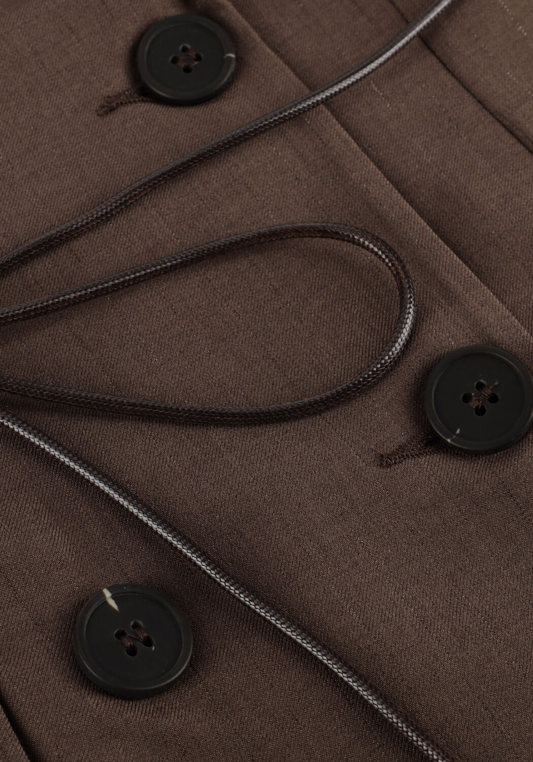 Braune Y.A.S. Blazer YASSHIMMA WAISTCOAT - large