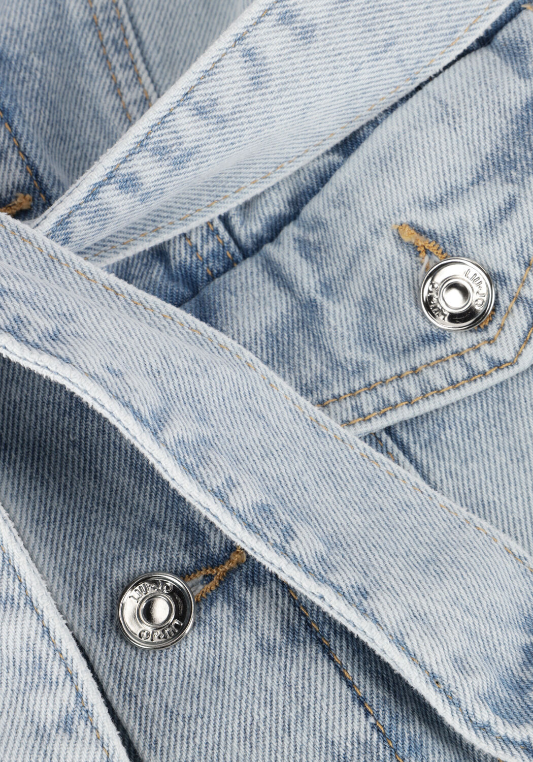 Hellblau LIU JO Jeansjacke GIUBBINO DENIM LOUD - large