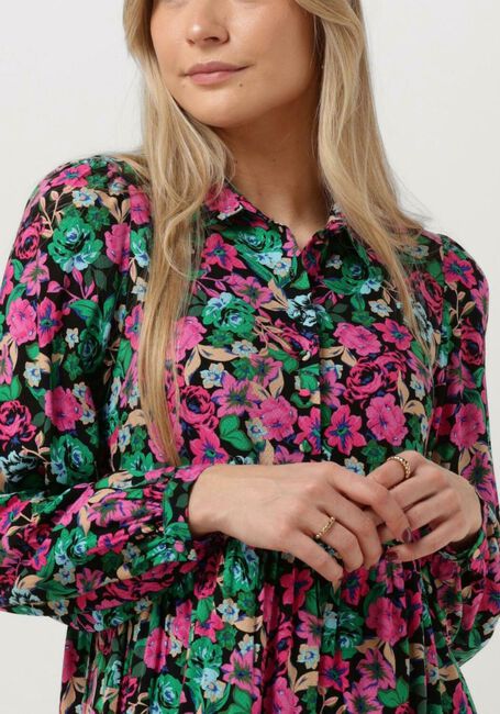 Mehrfarbige/Bunte Y.A.S. Minikleid YASMOTORO LS SHIRT DRESS S. - large