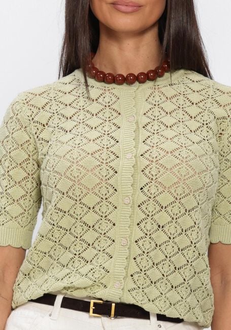 Gr&uuml;ne SELECTED WOMEN Strickjacke SLFSOFIA 2/4 KNIT CARDIGAN - large