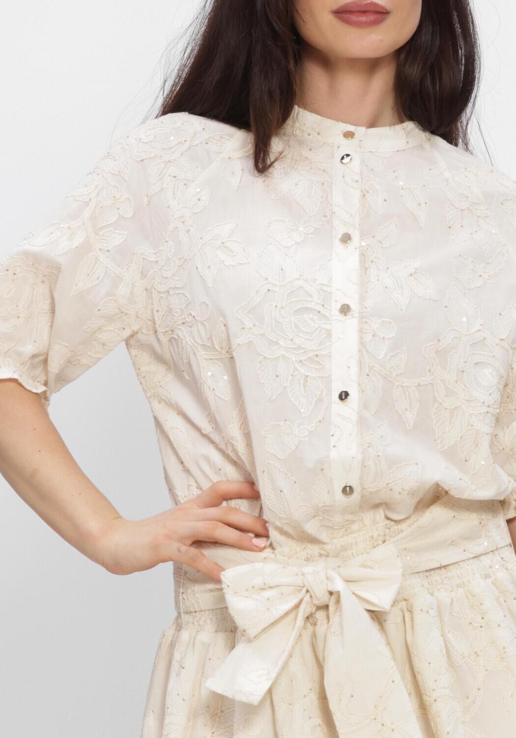 Nicht-gerade weiss LIU JO Minikleid ABITO TS NAV T.UNITA - large