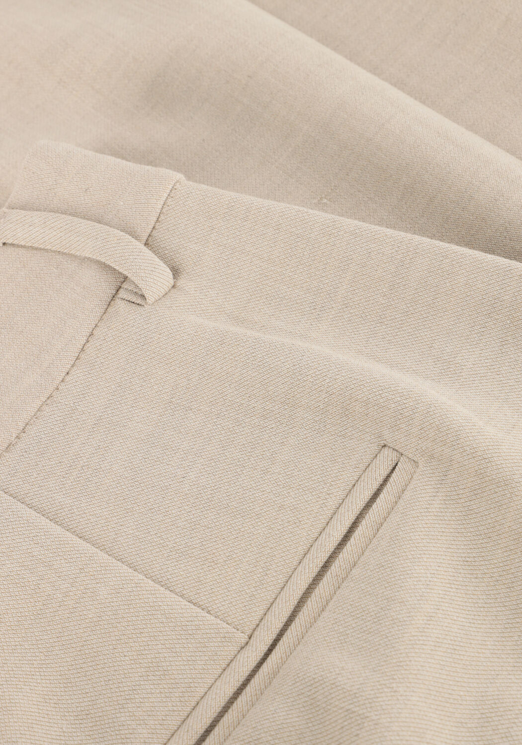 Beige MSCH COPENHAGEN Hose MSCHMIRABELLE MICHELLE HW PLEAT PANTS - large