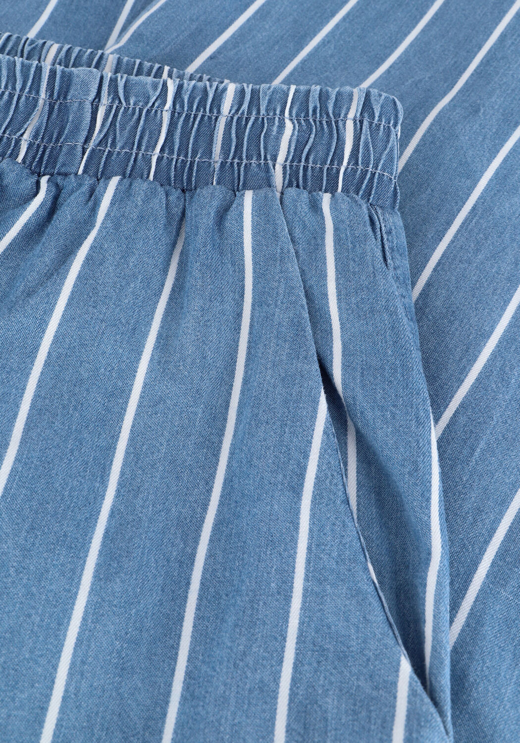 Blaue LOLLYS LAUNDRY Weite Hose TED - large