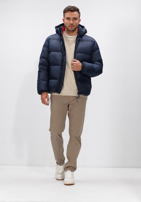 Dunkelblau TOMMY JEANS Wattierte Jack TJM ESSENTIAL DOWN - large