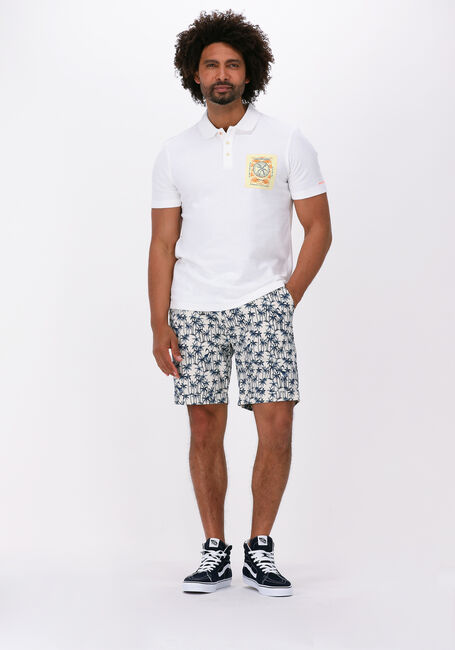 Weiße SCOTCH & SODA Polo-Shirt TOWELING POLO CONTAINS ORGANIC COTTON - large
