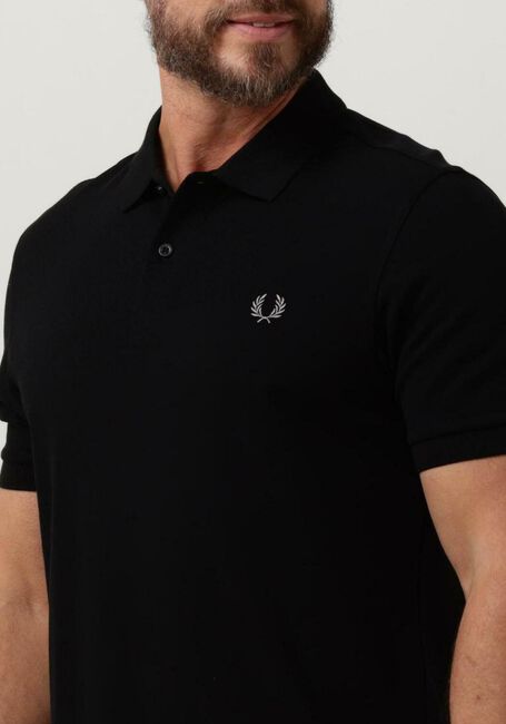 Schwarze FRED PERRY Polo-Shirt PLAIN FRED PERRY SHIRT - large