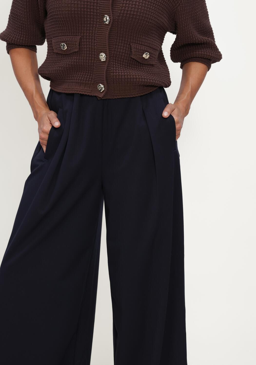 Dunkelblau CIRCLE OF TRUST Weite Hose MARLON PANTS - large