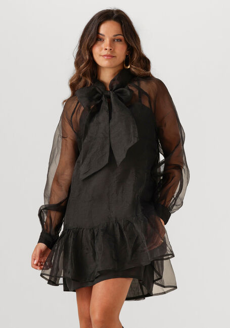 Schwarze NOTRE-V Minikleid NV-GARANCE - large
