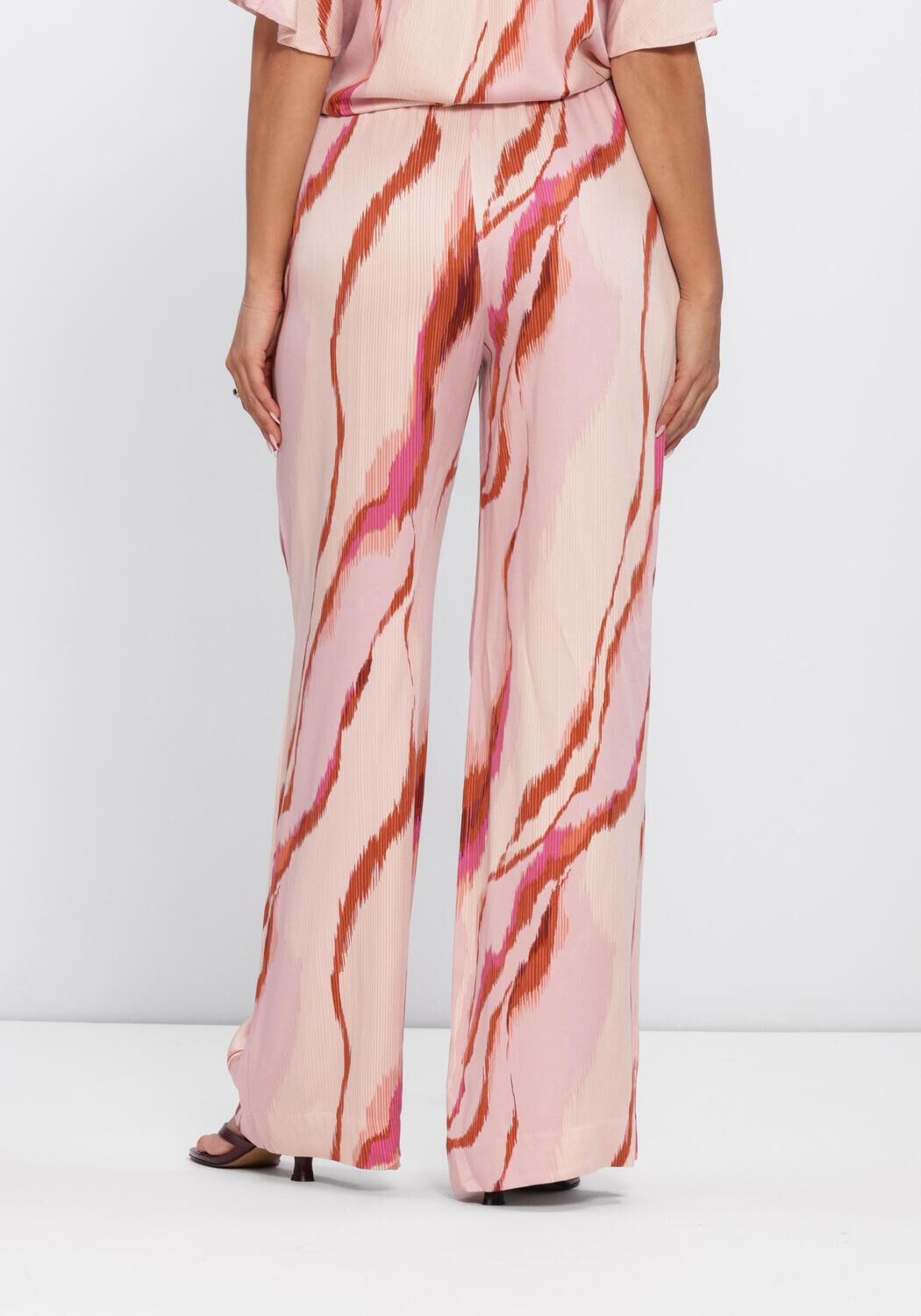 Mehrfarbige/Bunte MINUS Hosen MSLUANA MID WAIST PANT - large