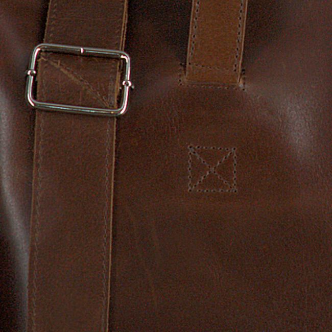 Braune MYOMY Handtasche MY PAPER BAG WRAPPED WORKBAG - large