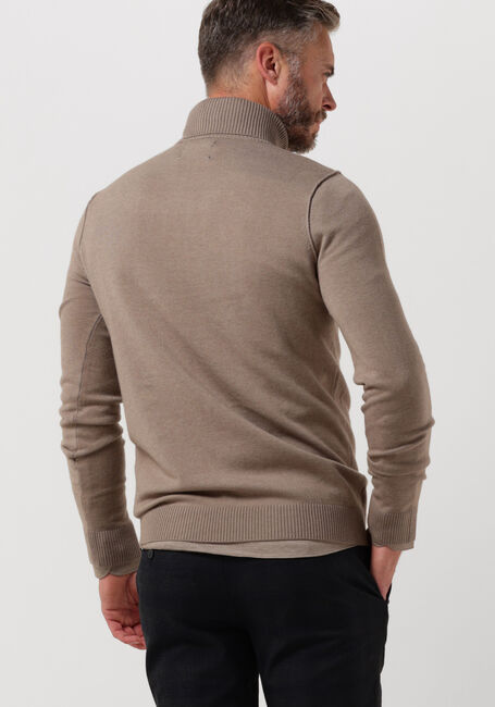 Beige BUTCHER OF BLUE Rollkragenpullover CLIFDEN COLL - large