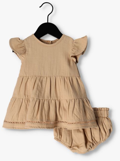 Beige QUINCY MAE  LILY DRESS + BLOOMER SET - large