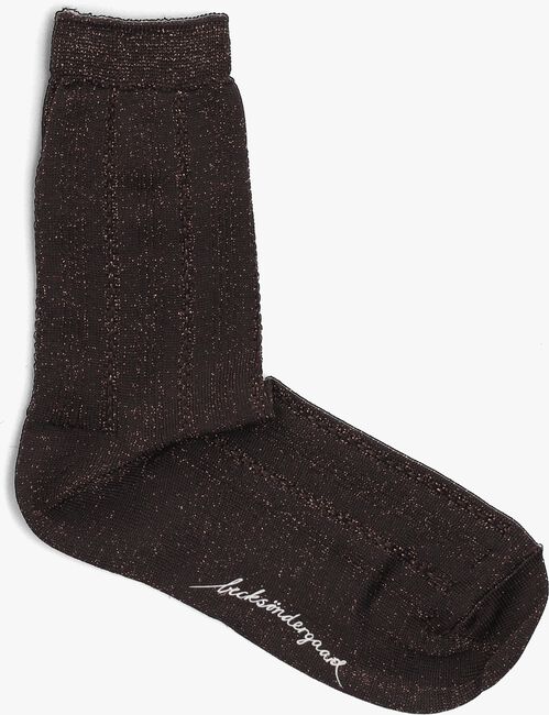 Braune BECKSONDERGAARD Socken GLITTER DRAKE SOCK - large